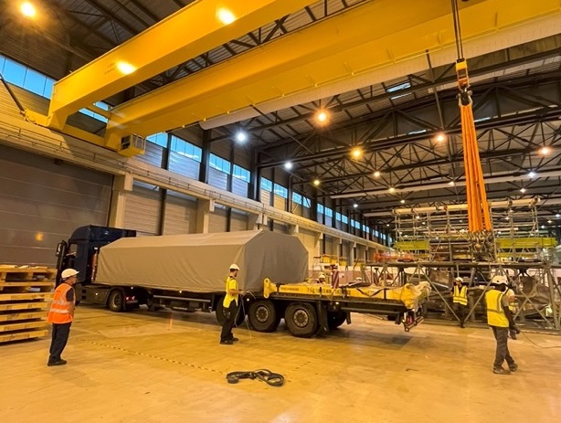 Успешная доставка системы погрузки порт-плагов PBS 58 – PPTF для международного проекта ИТЭР