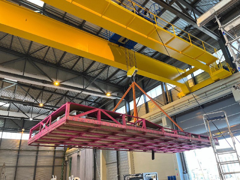 На площадке ИТЭР во Франции получена ранее отгруженная каркасная рама 