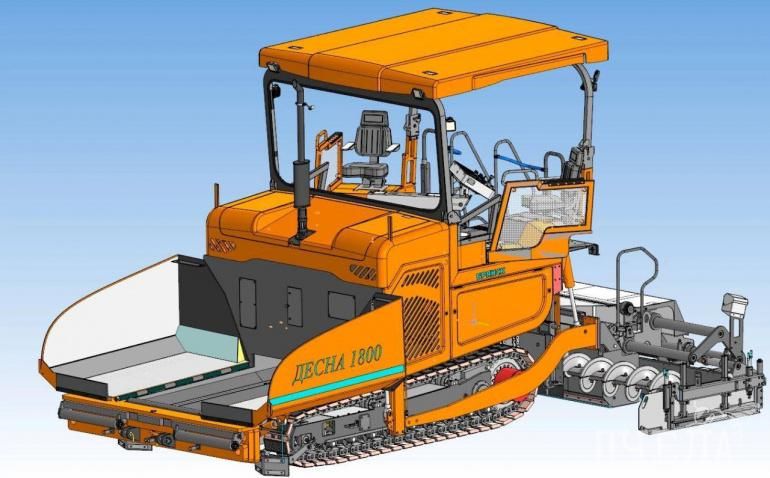 Как заверяет производитель, российская «Десна-1800» будет не хуже асфальтоукладчиков от шведской Volvo и немецкой Vogele
